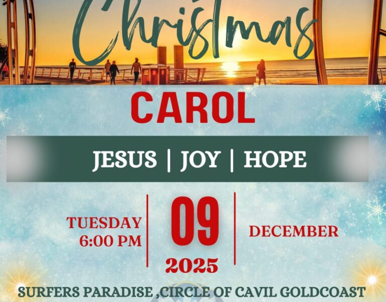 Christmas Carols at Surfers Paradise — Celebrating the Birth of the Prince of Peace